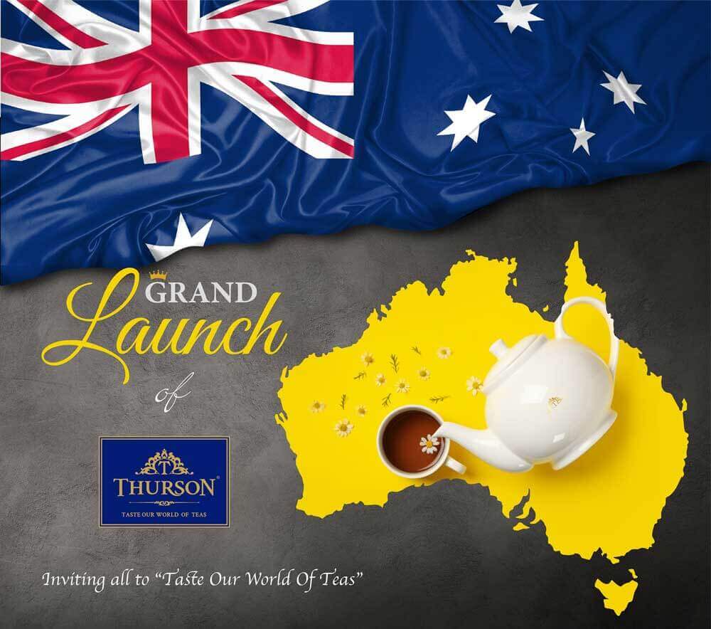 Herbaty Thurson są już dostępne w Australii