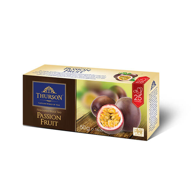 Czarna herbata Ceylon Passion Fruit - 25 torebek herbaty