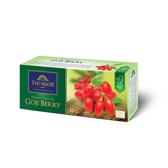 Zielona herbata Goji Berry - 25 torebek herbaty